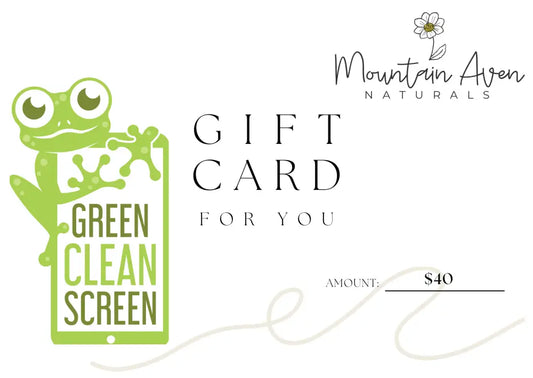 Mountain Aven Naturals Giftcard Gift Cards
